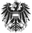 Adler mit Österreich Wappen